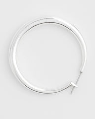 Chico's Jewelry Cassie Silver-Tone Hoop Earrings