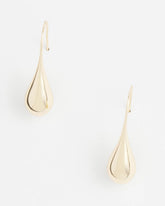 Chico's Jewelry No Droop™ Gold Tone Teardrop Threader Earrings