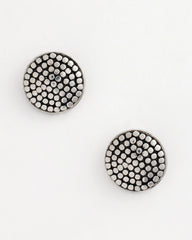 Chico's Jewelry No Droop® Round Silvertone Stud Earrings