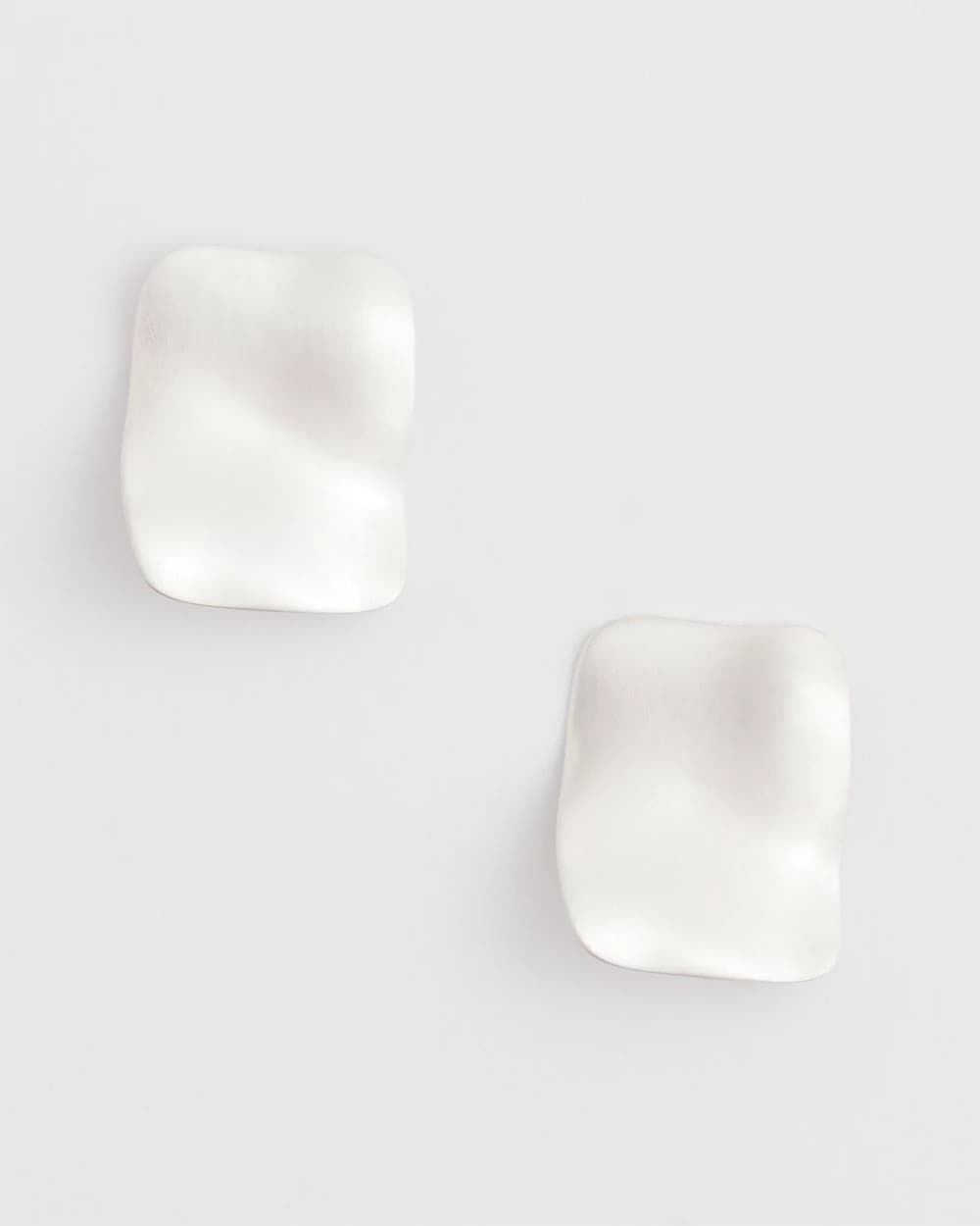 Chico's Jewelry Square Oversized Stud Earrings