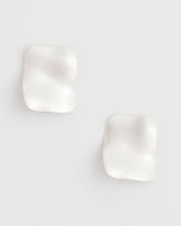 Chico's Jewelry Square Oversized Stud Earrings