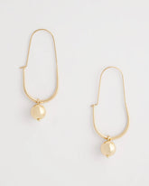 Chico's Jewelry Gold Bead Threader Earrings