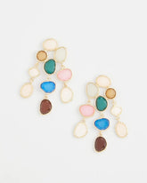 Chico's Jewelry No Droop® Rainbow Resin Drop Earrings