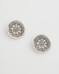 Chico's Jewelry Medallion Earrings
