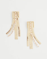 Chico's Jewelry Snake Chain Linear Earrings