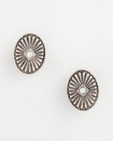 Chico's Jewelry Medallion Clip-On Earrings