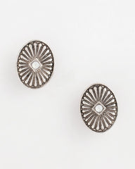 Chico's Jewelry Medallion Clip-On Earrings