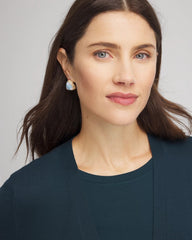 Chico's Jewelry Faux Opal Stud Earrings