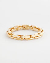 Chico's Jewelry Gold Link Stretch Bracelet