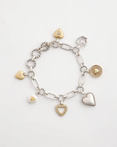 Chico's Jewelry Heart Charm Bracelet