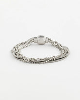 Chico's Jewelry Silvertone Multistrand Bracelet
