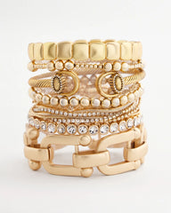 Chico's Jewelry Golden Link Chain Bracelet