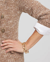 Chico's Jewelry Golden Link Chain Bracelet