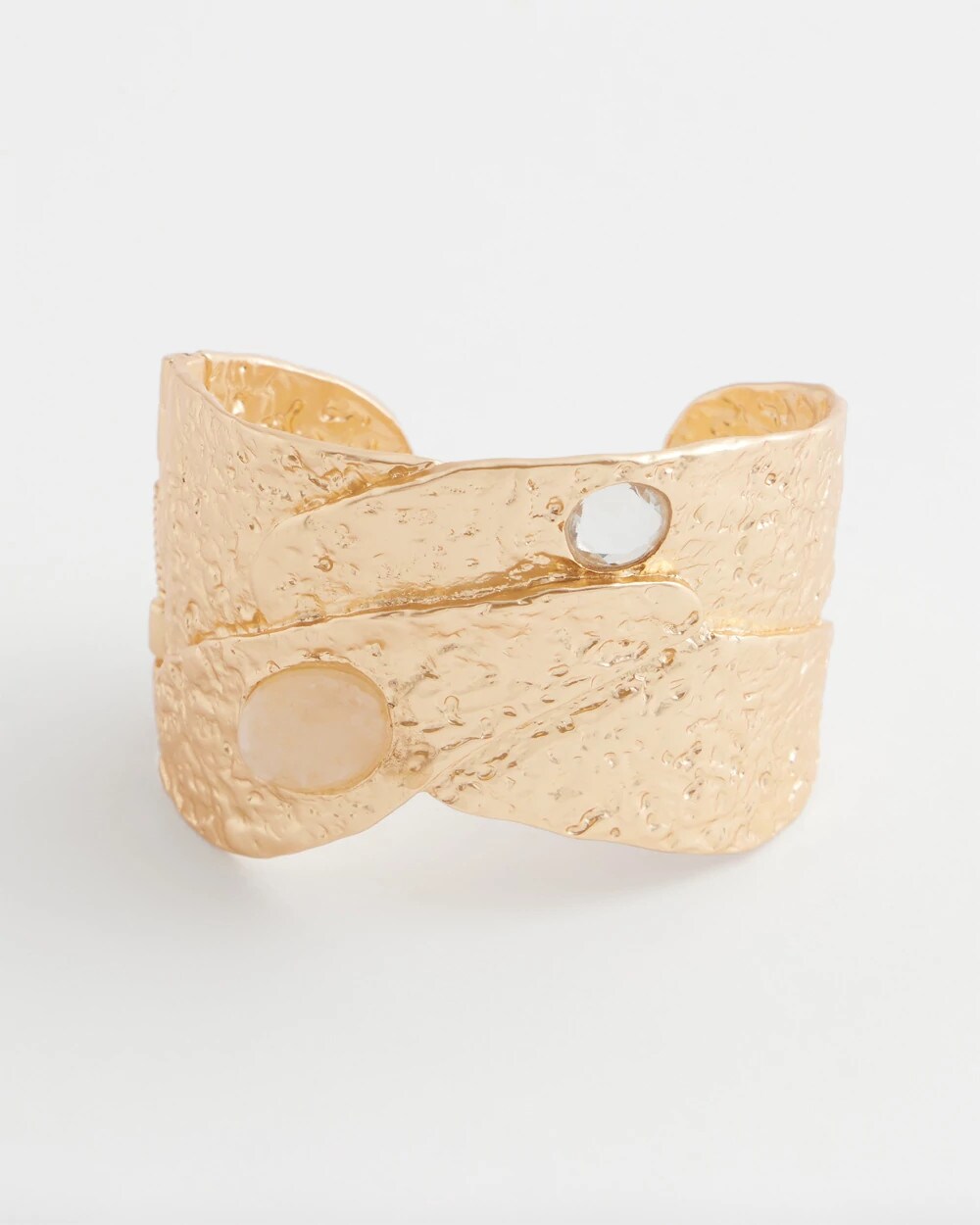 Chico's Jewelry Molten Goldtone Cuff Bracelet