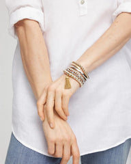 Chico's Jewelry Mixed Metal Cuff Bracelet