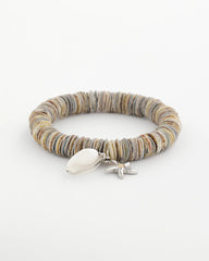 Chico's Jewelry Agate Stretch Charm Bracelet