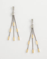 Chico's Jewelry Mixed Metal Linear Earrings