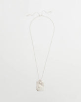 Chico's Jewelry Adjustable Square Pendant Necklace