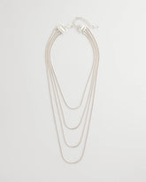 Chico's Jewelry Multi-Layer Snake Chain Necklace