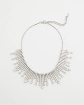 Chico's Jewelry Chico’s Originals Silver Slice & Gem Bib