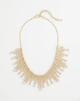 Chico's Jewelry Chico’s Originals Gold Slice & Gem Bib