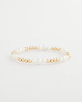 Chico's Jewelry Goldtone Bead Stretch Bracelet