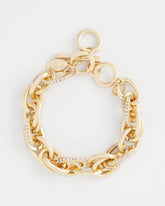 Chico's Jewelry Pave Link Toggle Bracelet