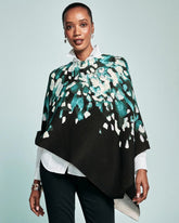 Chico's Accessories Convertible Knit Boatneck Poncho