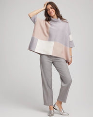 Chico's Accessories Quilted Chic Cowlneck Poncho