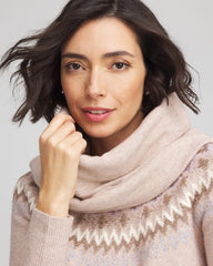 Chico's Accessories Fair Isle Reversible Snood
