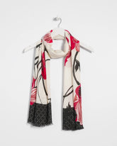 Chico's Accessories Vinstra Vine Oblong Scarf