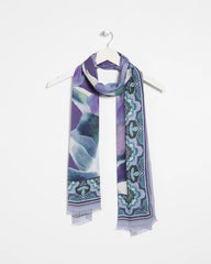 Chico's Accessories Artist Garden Oblong Scarf
