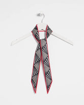 Chico's Accessories Abstract Reversible Skinny Scarf