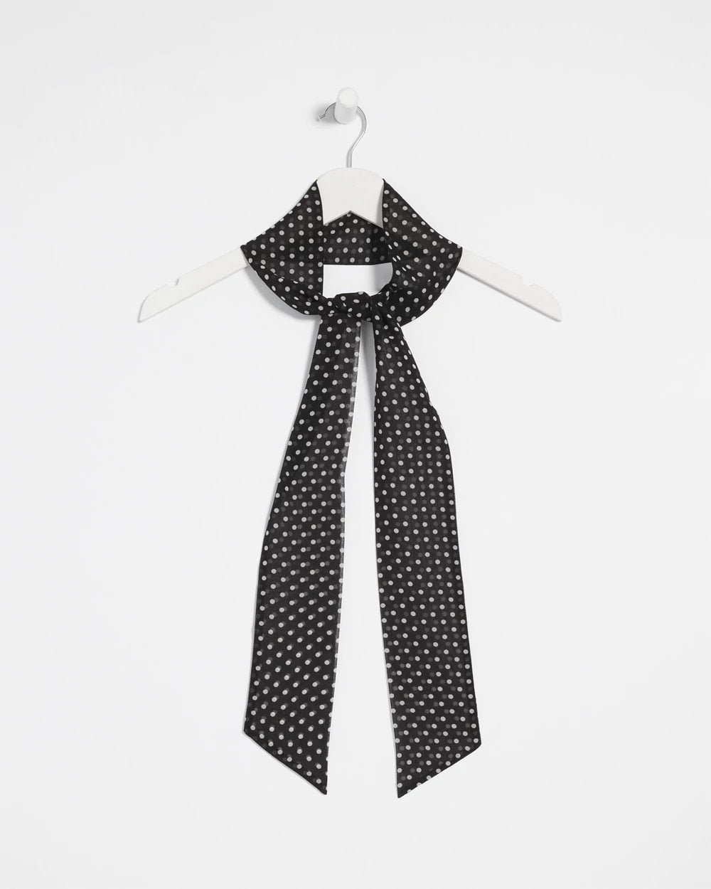 Chico's Accessories Polka Dot Skinny Scarf