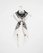 Chico's Accessories Printed Triangle Neckerchief Scarf