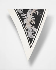 Chico's Accessories Printed Triangle Neckerchief Scarf