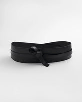 Chico's Accessories Leather Obi Belt