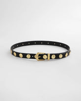 Chico's Accessories Studded Faux Leather Trouser Belt