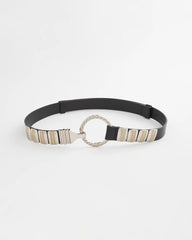 Chico's Accessories Mixed Metal Clasp Belt