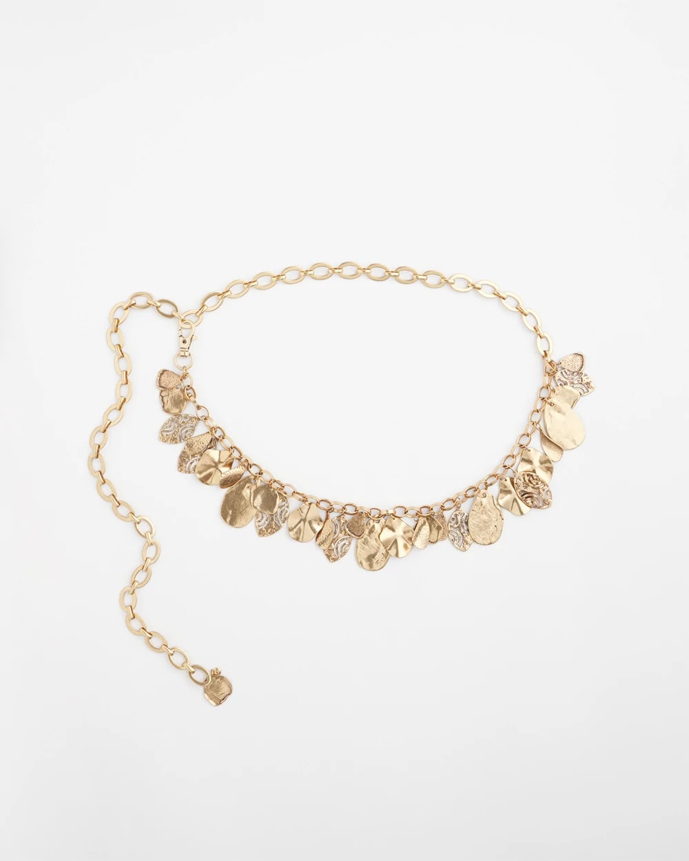 Chico's Accessories Leaf Chain Belt