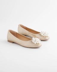 Chico's Accessories Olympia Pearl Ballet Flats