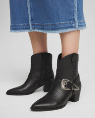 Chico's Accessories Kris Western Buckle Boots