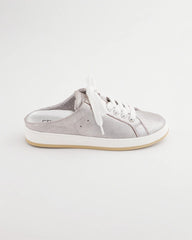 Chico's Accessories Metallic Snap Slip-On Sneakers