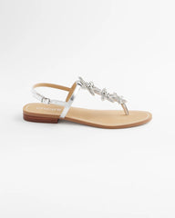 Chico's Accessories Beach Starfish T-Strap Sandals