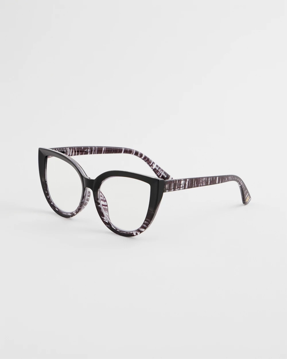 Chico's Accessories Black Cat Eye Readers