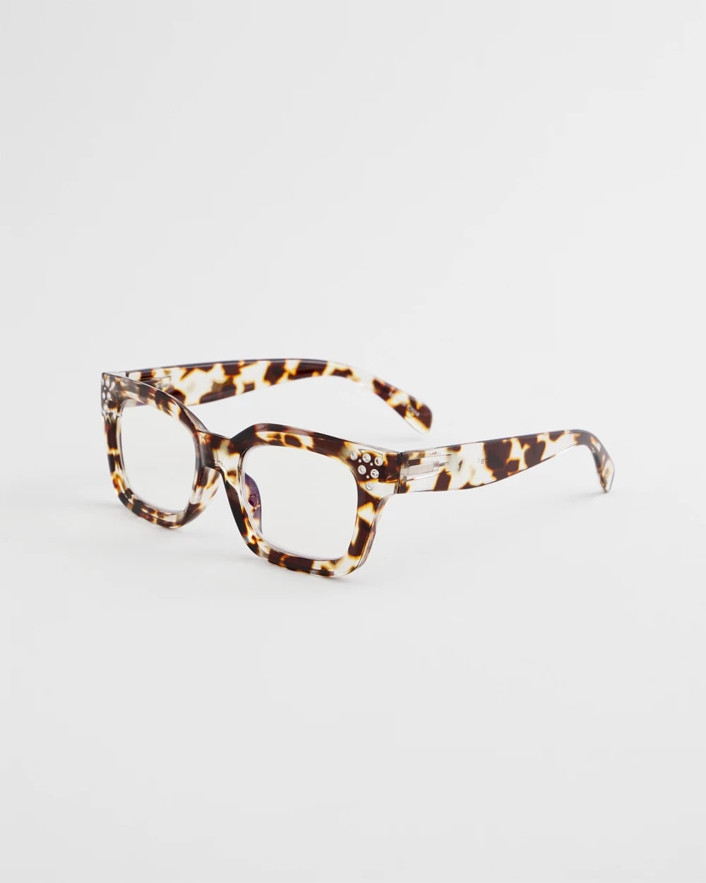 Chico's Accessories Embellished Tortoise Readers