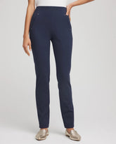 Chico's Petites Petite Juliet Slim Trim Detail Pants