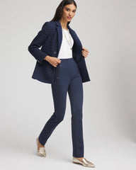 Chico's Petites Petite Juliet Slim Trim Detail Pants