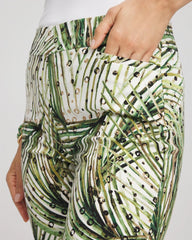 Chico's Petites Petite Brigitte™ Slim Ankle Palm-Print Pants