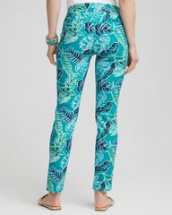 Chico's Petites Brigitte™ Tropical Pull-On Ankle Pants
